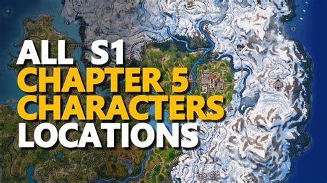 Fortnite Chapter 5 Season 1 All Npc Locations U7buy Blog