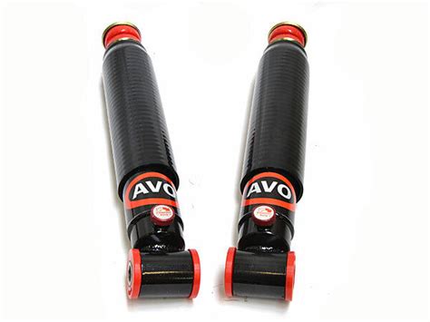 Avo Adjustable Performance Front Rear Shock Absorber Set For Saab