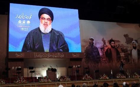 Ahead of Nasrallah speech, US says it doesn't think Hezbollah is about ...