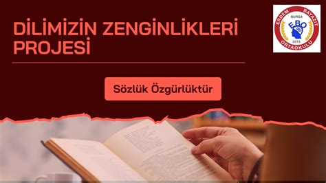 Dilimizin Zenginlikleri Projesi Yunus Emre