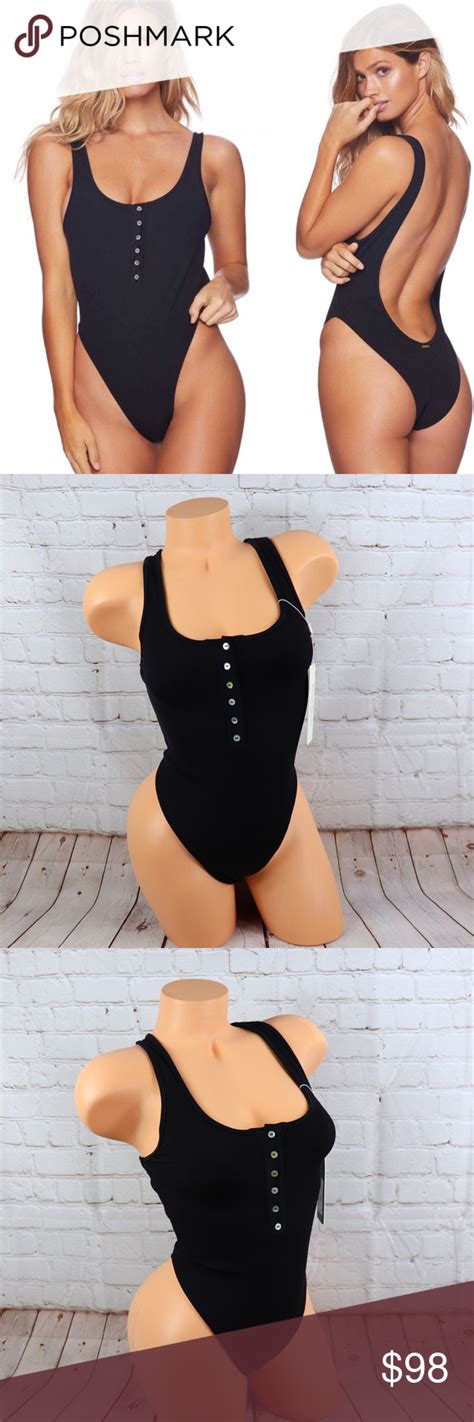 Beach Bunny Presley One Piece Swimsuit In Black One Piece One Piece Swimsuit Beach Bunny