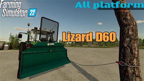 Lizard D60 Mod For All Platforms On FS22 Platinum Expansion DLC