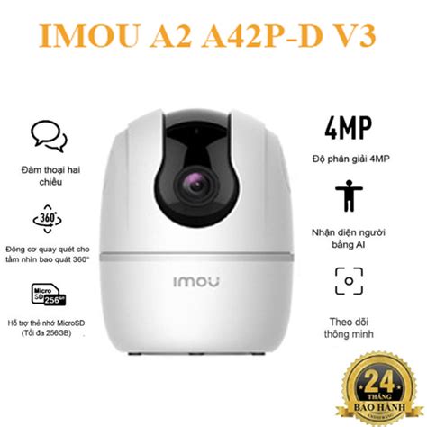 Camera Wifi 4 0MP IPC A42P B IMOU