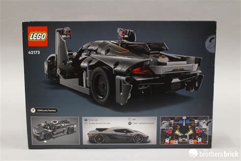 LEGO Technic 42173 Koenigsegg Jesko Absolut Grey Hypercar TBB Review