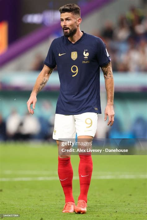 Olivier Giroud Of France During The Fifa World Cup Qatar 2022 Group D