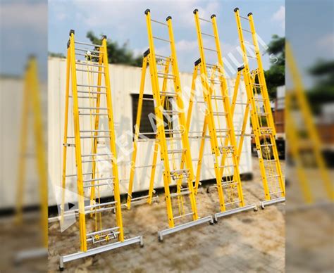 FRP Self Support Extension Ladders In Hyderabad FRP Ladder FRP Step