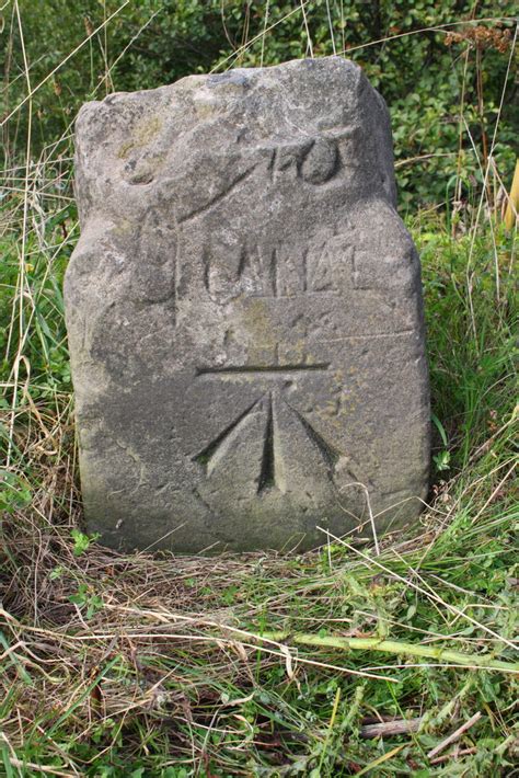 Benchmark On Old Milestone Beside A Roger Templeman Geograph