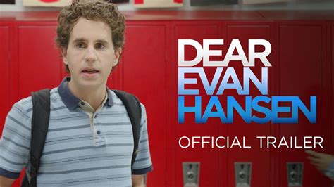 Dear Evan Hansen Official Trailer Universal Pictures Hd Youtube