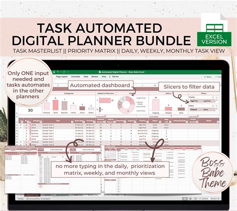 Daily Planner Excel Template