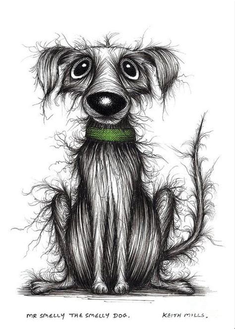 Mr Smelly The Smelly Dog Greeting Card For Sale By Keith Mills Skinny