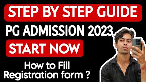 SOL PG Admission Step By Step Complete Process 2023 Du Sol Pg