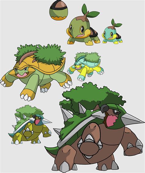 Torterra Evolution Chart