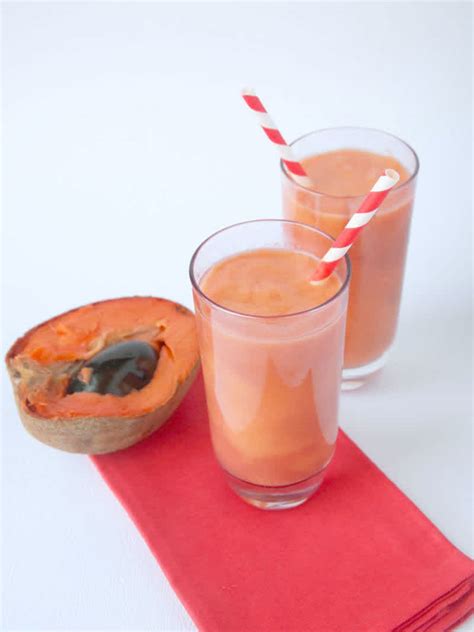 Mamey Sapote Smoothie