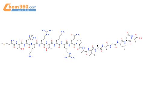 649545 12 0 L Alanine L Methionyl L Threonyl L Histidyl L Lysyl L