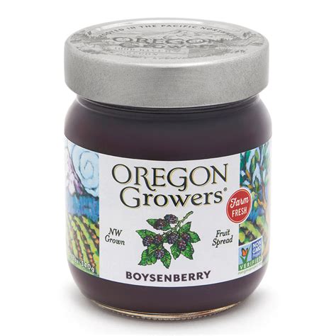 Boysenberry Jam | All Natural Fruit Spread | Oregon Growers