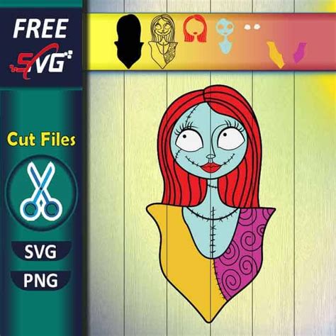 Sally Svg Free The Nightmare Before Christmas Svg