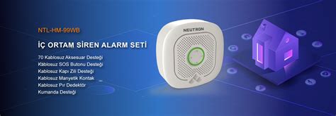 Wi fi Smart Alarm Ve Güvenlik Sistemi Kablosuz Alarm Seti Akıllı Ev