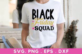 Black Friday Squad Svg Graphic By CraftSVG Creative Fabrica