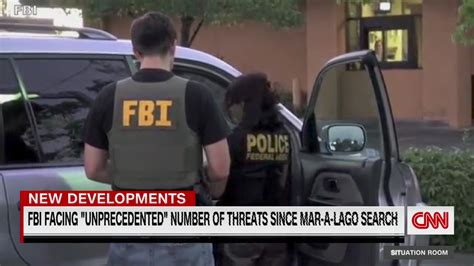 Threats To Fbi Since Mar A Lago Search Cnn Video