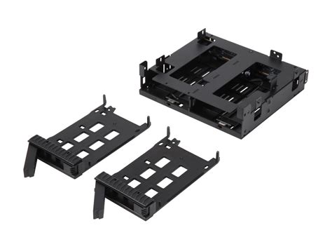 ICY DOCK ExpressCage MB732SPO B Ultra Slim Slim ODD Bracket Dual 2 5 SAS SATA HDD SSD Hot