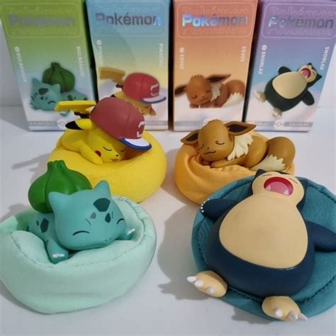 Boneco Pokémon Action Figure Dormindo Bulbasaur Eevee Snorlax Pikachu Escorrega O Preço