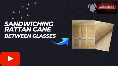 How To Use Rattan Cane Between Glasses I Rattan Cane Wardrobe