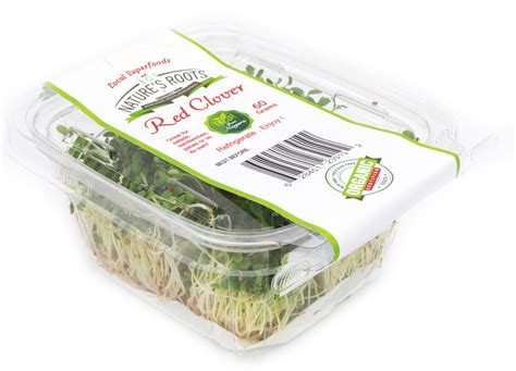 Nature S Roots Microgreens Sprouts Wheatgrass Red Clover