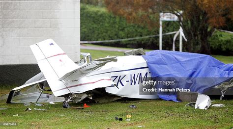 The Scene Where A Home Made Plane Crashed Behind The Hangar At News