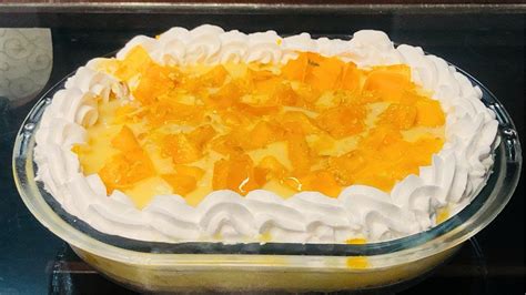 Mango Trifle Delight Recipe Mango Delight Quick And Easy Recipe Dessert Recipe Yummy