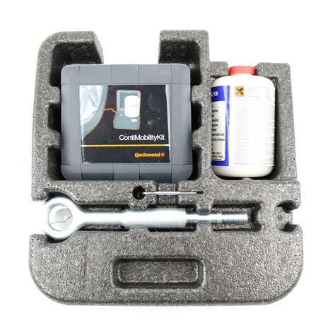 Volvo S60 S80 XC60 XC70 ContiMobility Tire Inflator Kit W Sealant Foam