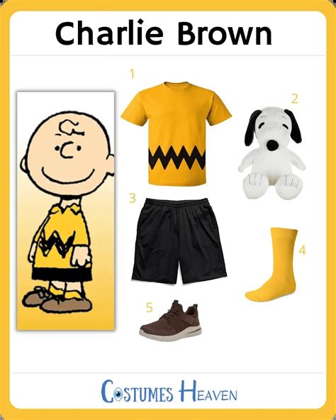 Charlie Brown Costume For Cosplay & Halloween 2024