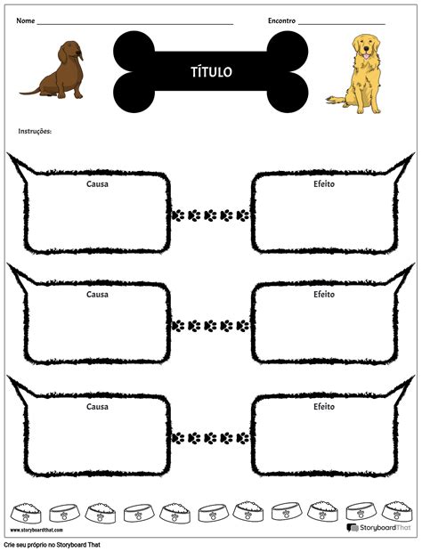 Planilhas E Modelos De Causa E Efeito Storyboardthat