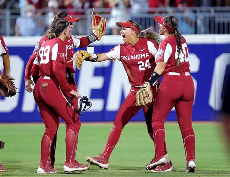 WCWS: Game times, scores, TV schedule for NCAA softball world series