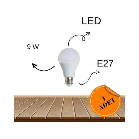 Rotanev Led Ampul Beyaz Renk Watt Tasarruflu Adet Fiyat
