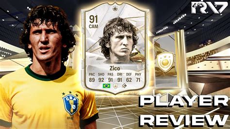 PROYECTO OBLIGATORIO EN TOTYS ZICO ICONO 91 PLAYER REVIEW EAFC 24