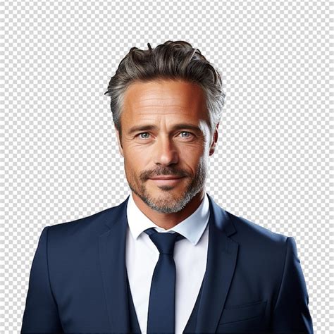 Premium Psd Businessman Isolated On Transparent Background