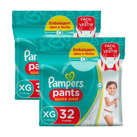 Fralda Pampers Xxg 64 Unidades Casas Bahia