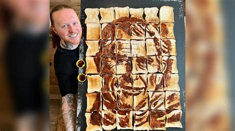 King Charles Coronation: UK Artist Makes Portrait With Toast And Spread ...