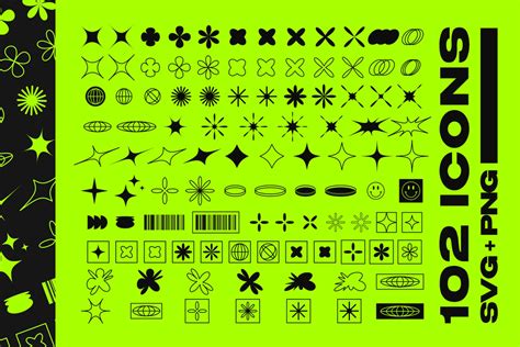 100 Y2k Icons And Symbols Pack Creative Market