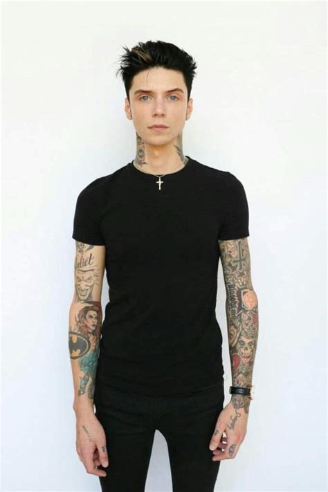 Andy Biersack Wiki Faceclaim Vault Amino