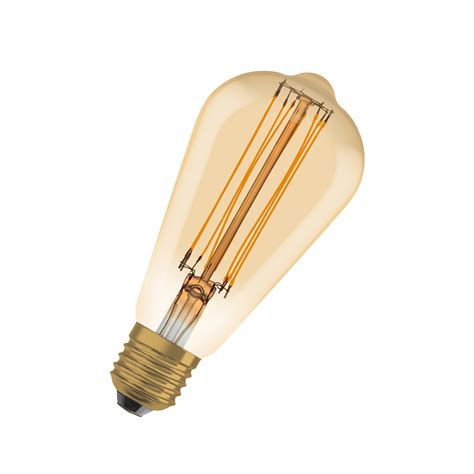 Ledvance Vintage Edition Led Edison Straight E Gold Dimmbar