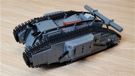 LEGO TANK BLACK BESS MARK IV BRICKMANIA CUSTOM LEGO DIGITAL