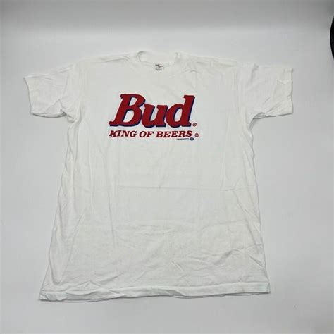 Vintage 90s Bud Light King Of Beers Single Stitch Etsy