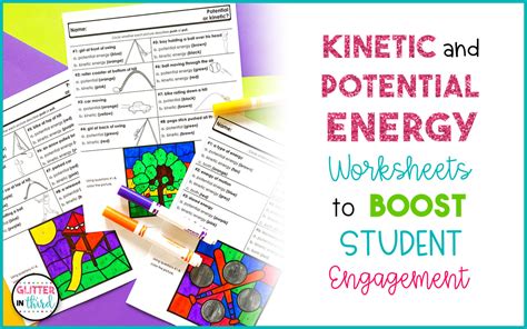 Kinetic And Potential Energy Worksheets To Boost Student