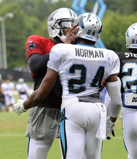 Cam Newton Josh Norman Fight At Monday Practice At Panthers Training