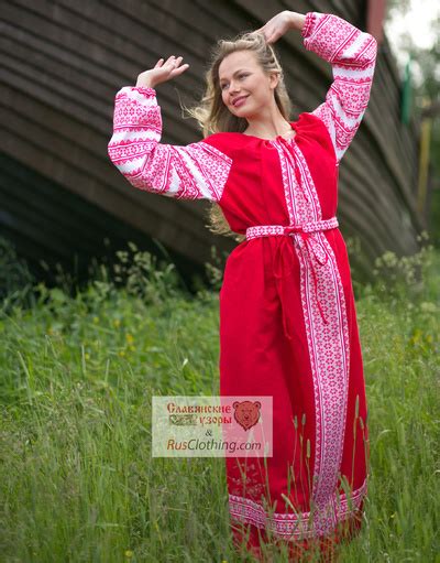 Russian Red Dress Zorushka