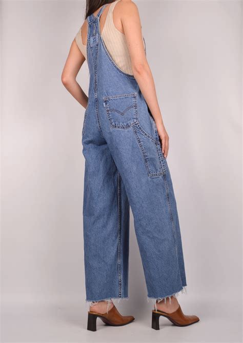 Vintage LEVI S Denim Overalls S L