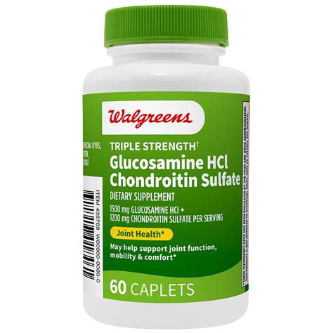 Walgreens Triple Strength Glucosamine Chondroitin Sulfate Ct Shipt