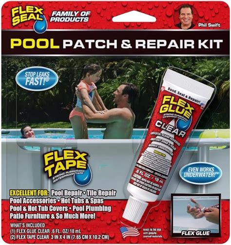 Amazon Flex Seal Pool Patch And Repair Kit Super Strong