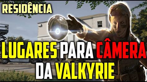 Rainbow Six Siege LUGARES para a CÂMERA da VALKYRIE MAPA Residência